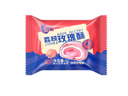 鲜吃荔枝玫瑰酥50克