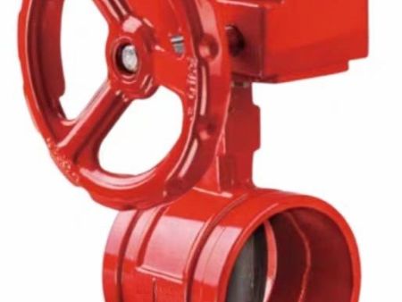 沟槽式涡轮蝶阀