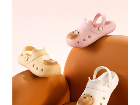 7359 卡通熊男女包头洞洞鞋36-45