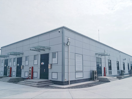 Prefabricated wall panels for substations and hydropower stations