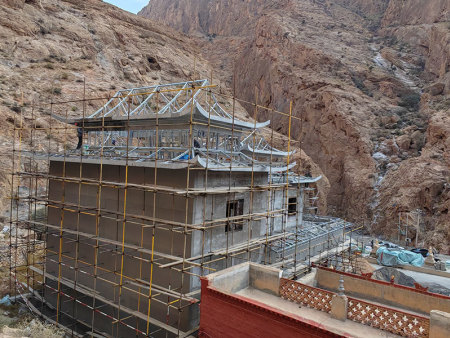 Agui Temple, Dengkou County, Bayan Zall City, Inner Mongolia Autonomous Region