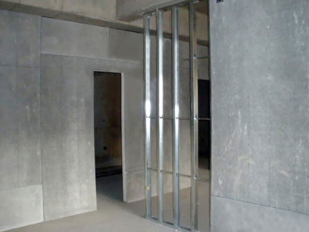 Interior wall hanging board