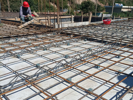3D floor slab non dismantling formwork