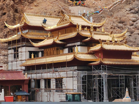 Agui Temple, Dengkou County, Bayan Zall City, Inner Mongolia Autonomous Region