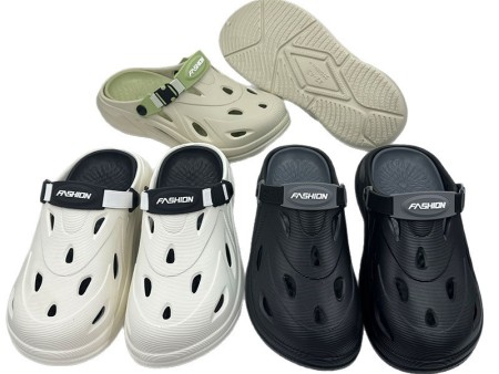 7379 男款滴塑双色洞洞鞋40-45