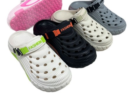 7384 鞋底防滑男女洞洞鞋36-45