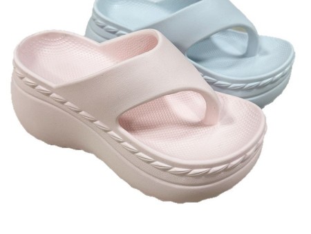 7393 花边纯色人字拖女36-41