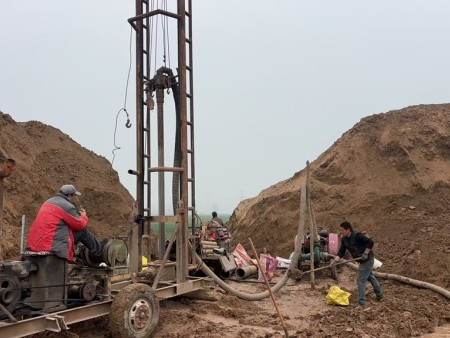 开封打井120米项目浇地井