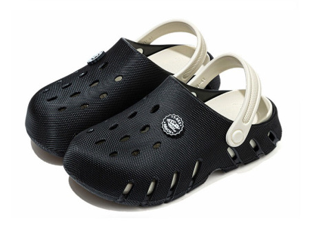 7396 圆标侧镂空男士洞洞鞋40-45