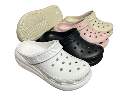 7421 泡芙裸版洞洞鞋女生35-40