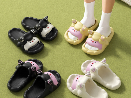  7432 亲子个性卡通小羊一字拖140-220 35-40 40-45