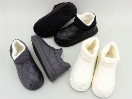 7446 菱格中筒棉鞋男38-45