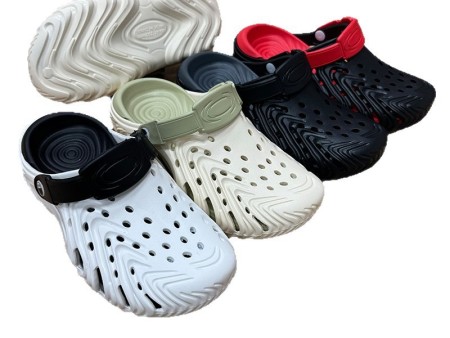 7452 双侧纹路男士洞洞鞋38-45