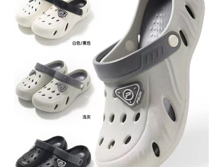 7474  亲子三角滴塑洞洞鞋30-35  36-41  40-45