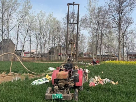 开封打井打桩麦田浇地打井项目