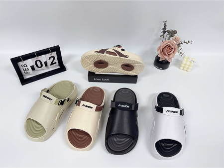 7485 一字休闲双色凉鞋男38-45