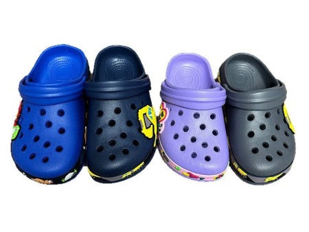 7489围边卡通儿童洞洞鞋24-35