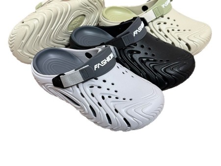 7490 织带双色男士运动洞洞鞋40-45