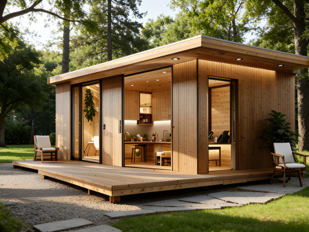 钢结构金属雕花板房