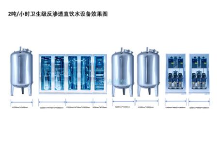 大型分体式智能净水机组