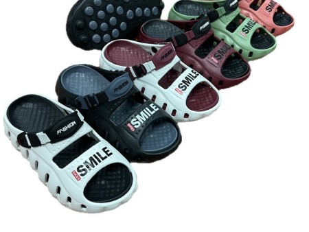 7506 smile情侣双色凉鞋36-41 40-45