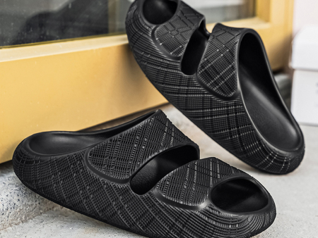 7518 3D打印网格双条带男鞋40-45