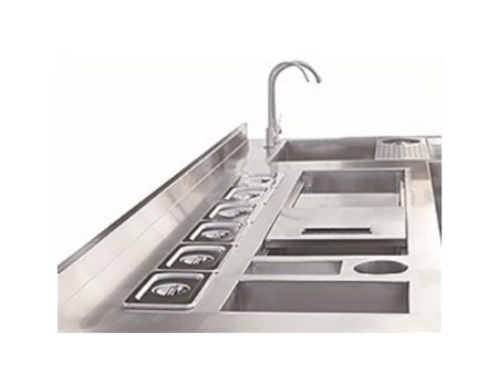 不锈钢冷藏调酒台