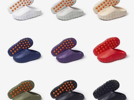 7550 一体成型按摩男女包头鞋大码36-47