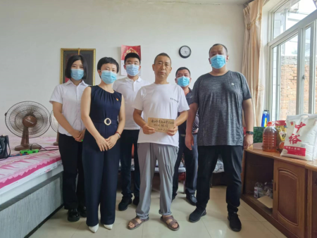 千社助万户”七·一走访慰问活动