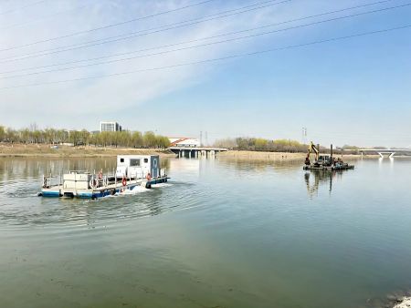 北京温榆河航道疏浚暨生态恢复项目正加速推进