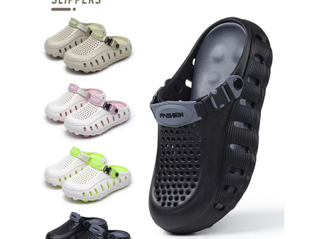 7582 按摩网状洞洞鞋情侣款36-45