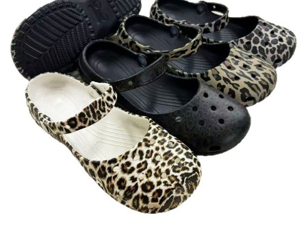 7602 印花豹纹玛丽珍鞋女35-40