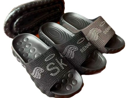 7606 绘图碎钻男士一字拖40-45