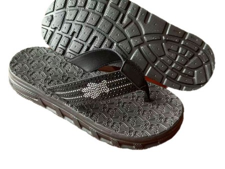 7608 厚底男士贴砖人字拖40-45