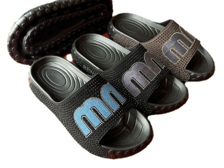 7604 MM碎钻男士一字拖40-45