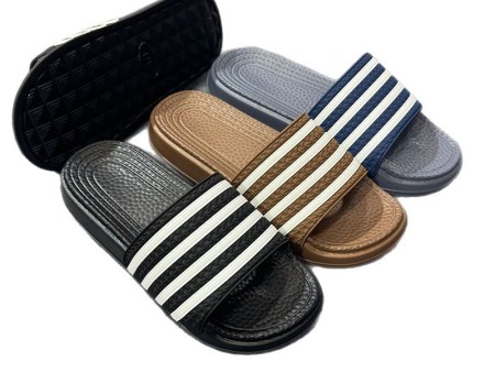 9620 条纹厚底男士拖鞋40-45单码