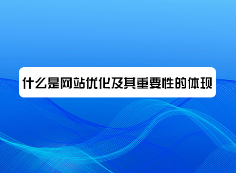 什么是网站优化及其重要性的体现?