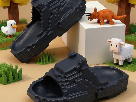 9632 乐高立体一字拖儿童拖鞋30-37 单码