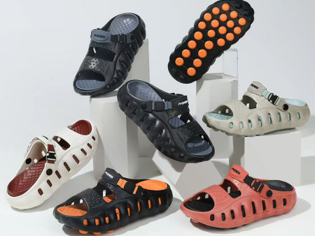 7648 足部按摩双带凉鞋男女36-41 40-45