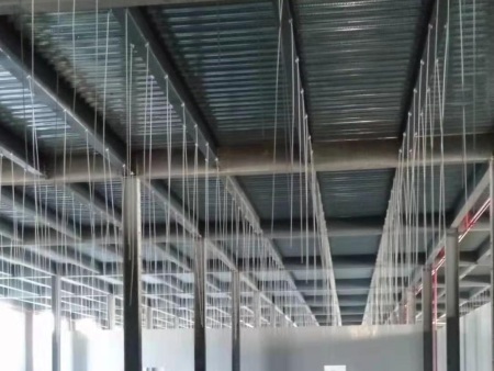 西安灞桥区XX美食城排烟系统设计安装案例，一站式落地