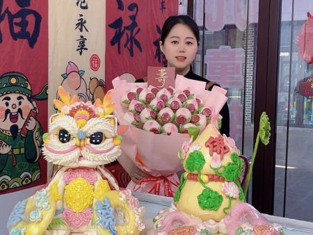 迎禧花饽饽《中式蛋糕》定制电话：13280777662 地址：青州市文庙后街偶园商场内东侧门店4号