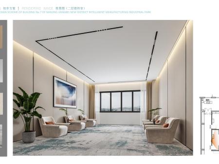 南京屹立芯创厂房及办公区设计