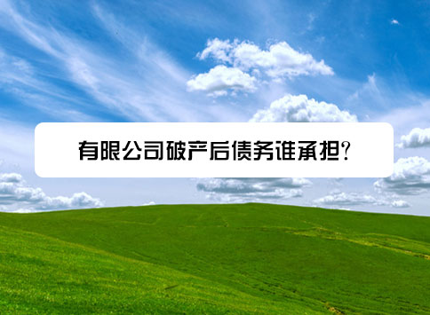 有限公司破产后债务谁承担？