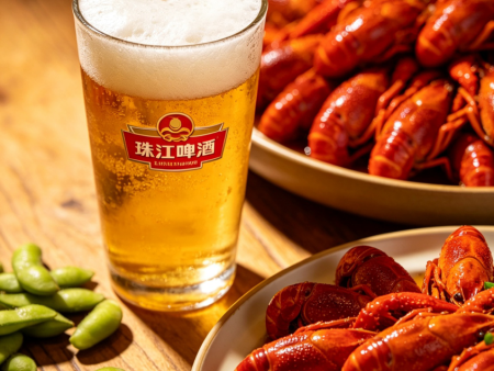 毛豆小龙虾携手珠江啤酒 共迎世界杯