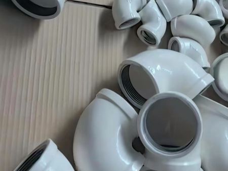 内外涂塑玛钢管件-弯头