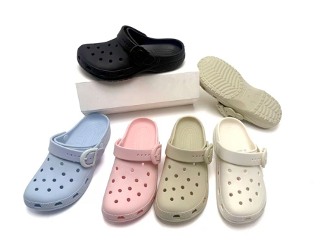 7873  纯色女包头洞洞鞋36-41