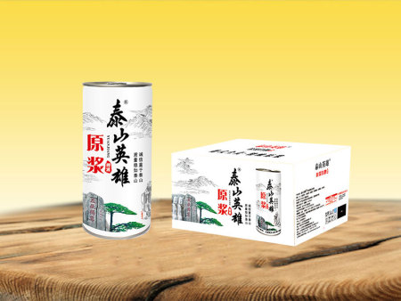 泰山英雄原浆白啤酒1LX12桶