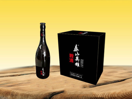 泰山英雄啤酒750mlX6瓶