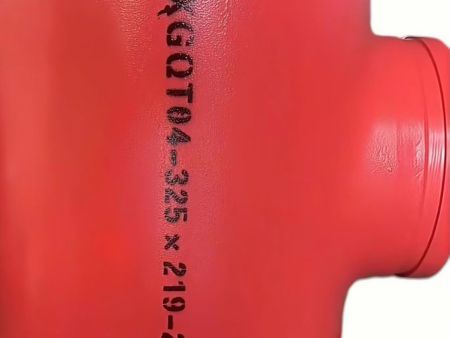 大口徑焊接碳鋼溝槽管件-三通