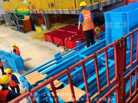 河南建筑工地鋼筋棚 安全通道防護棚13513738730